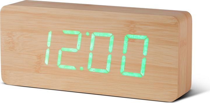 Gingko Slab Click Clock