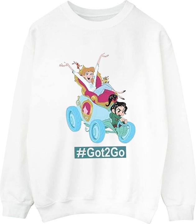 Disney Wreck It Ralph Cinderella And Vanellope Sweatshirt Jungen