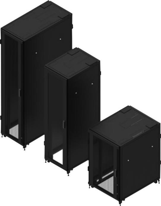 Actual product image Eaton Rack RA Series 42Ux600Wx1000D Perf with sides (42 RU, 19 inch rack)