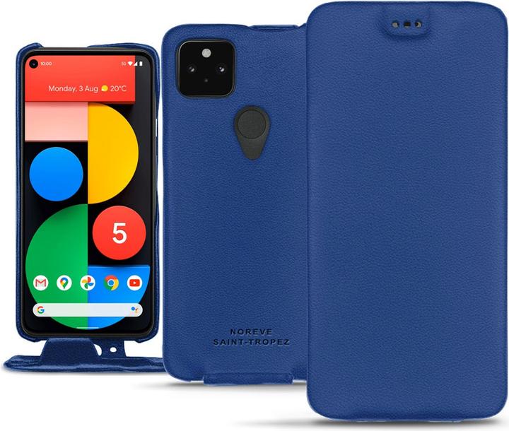 Actual product image Noreve Leather cover vertical (Google Pixel 5)