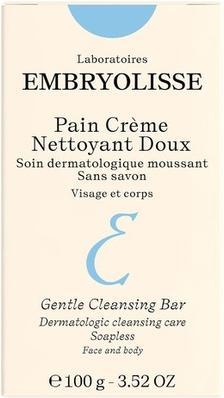 Image du produit Embryolisse Nettoyant Barre Nettoyante Douceur Savon en Cubes Nettoyants Visage 100G (Chiffons de nettoyage)