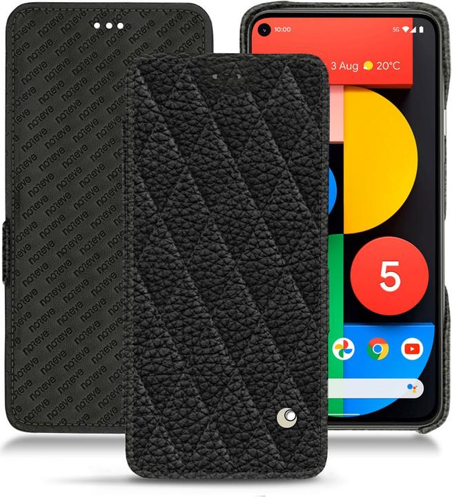 Actual product image Noreve Leather case horizontal (Google Pixel 5)