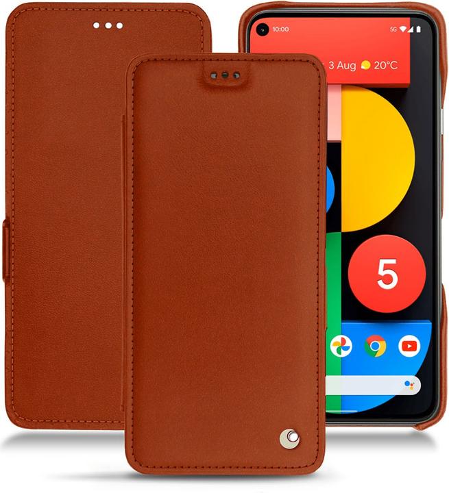 Actual product image Noreve Leather case horizontal (Google Pixel 5)
