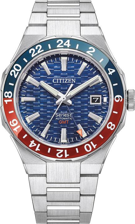 Produktbild Citizen NB6030-59L Series 8 Automatik GMT Herrenuhr 41mm 10ATM (Analoguhr, 41 mm)