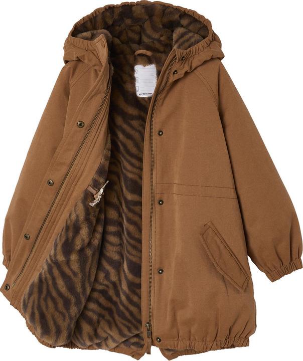 Actual product image Vertbaudet Mädchen Winterjacke mit Kapuze, Wattierung Recycling-Polyester (140)