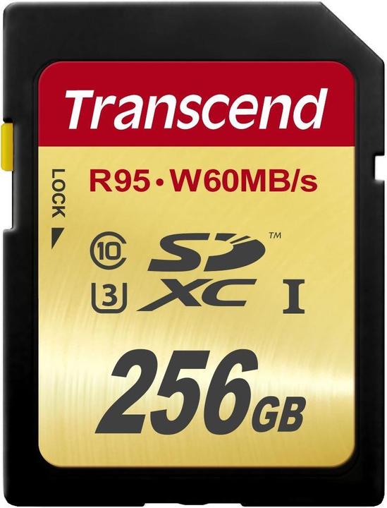 Transcend SDXC Ultimate U3 (256 GB, SDXC, U3, UHS-I)