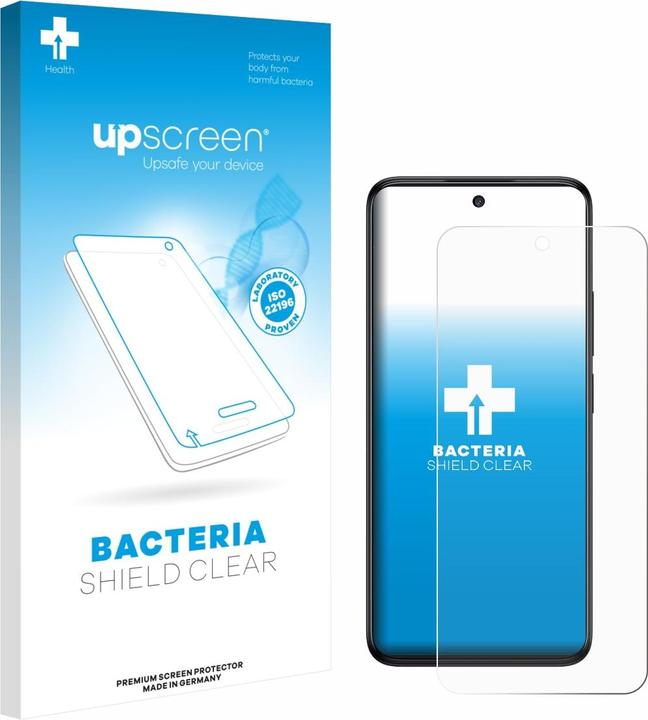 Produktbild upscreen Schutzfolie Displayschutz Displayschutzfolie Folie Klar antibakteriell (1 Stück, Nokia G60 5G)