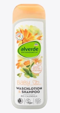 Actual product image dm alverde Baby Waschlotion & Shampoo