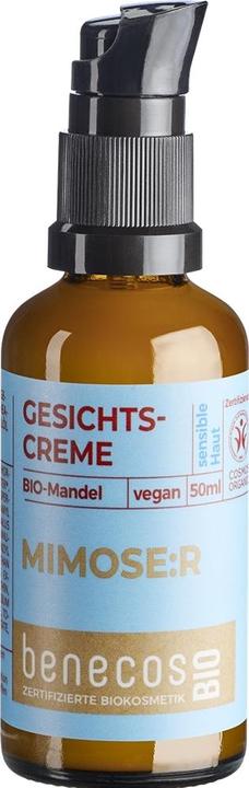 Benecos Gesichtscreme Mandel MIMOSE:R (50 ml, Gesichtswasser)