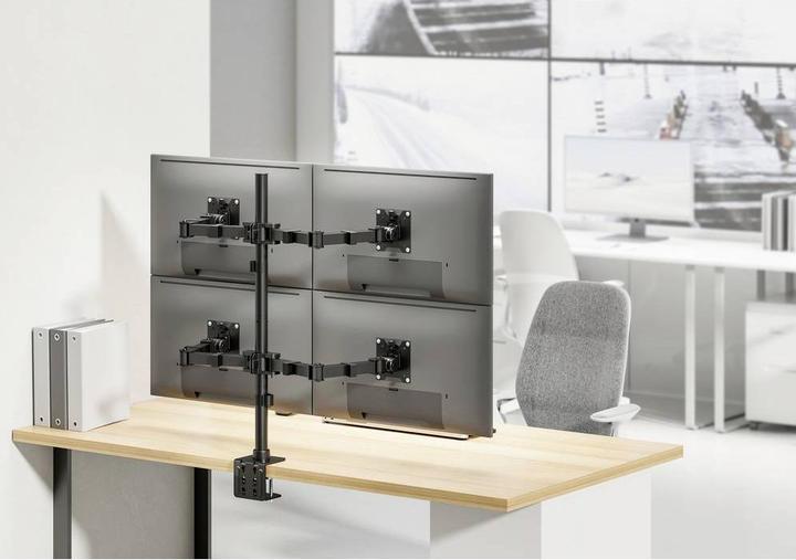 Productafbeelding SpeaKa Professional SP-MM-541 4fach Monitor-Tischhalterung 43,2 cm (17") - 88,9 (Tabel, 35")