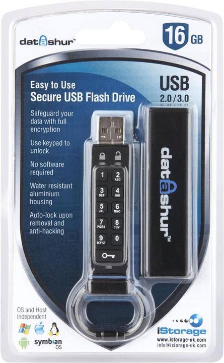 Produktbild iStorage Datashur (4 GB, USB-A)