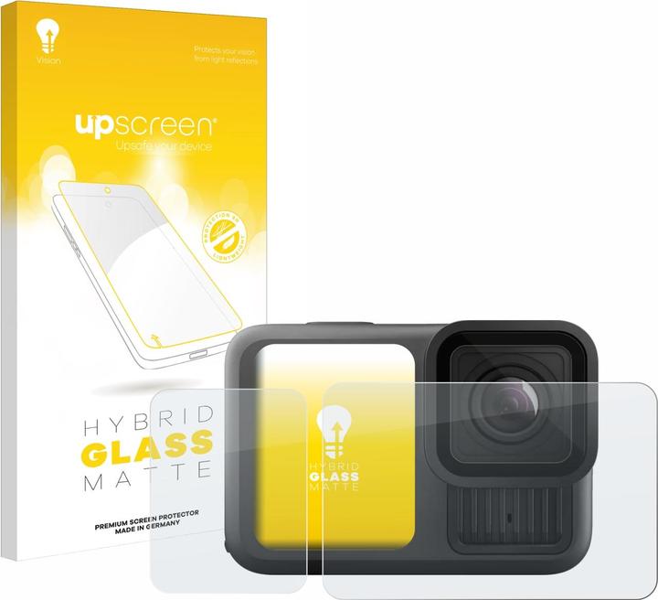 upscreen Reflection Shield Vetro Opaco (Hero 13 Nero)