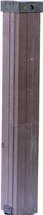Image du produit ABB Armoire électrique Combiline CP1 avec phase et rail 0HxLxP : 628x123x155 mm