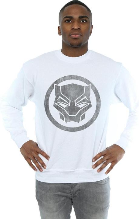 Produktbild Black Panther Distressed Icon Baumwolle Sweatshirt (M)
