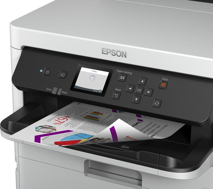 Actual product image Epson WorkForce Pro WF-C529RDTW inkjet printer color DPI WLAN (Laser, Colour)