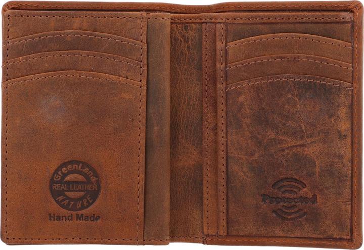 Immagine prodotto Greenland Nature Portafoglio Montenegro RFID in pelle 9 cm