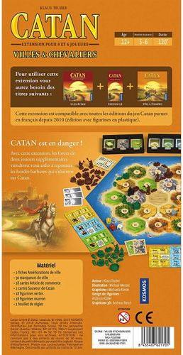 Actual product image Kosmos Family game CATAN Villes & Chevaliers compl. 5-6 joueurs (French)