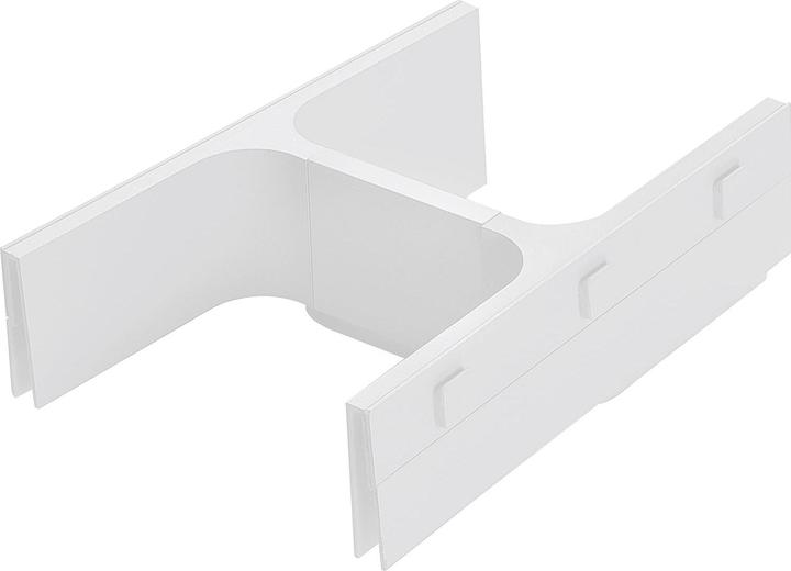Ninka Banio drawer insert with siphon cut-out frame set KS white
