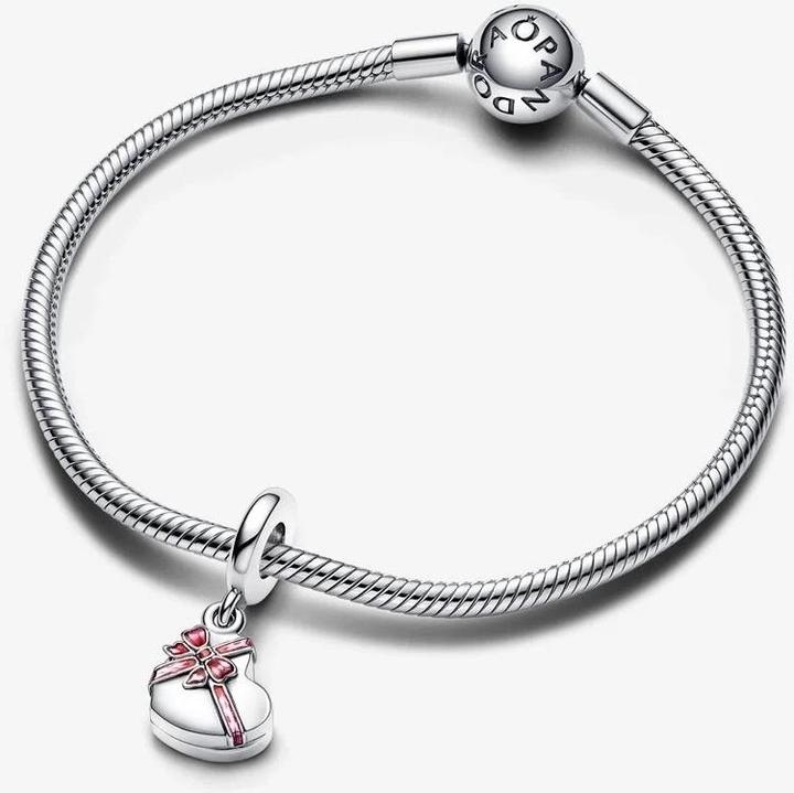 Immagine prodotto Pandora Rosafarbener Motorroller Charm (Argento 925)