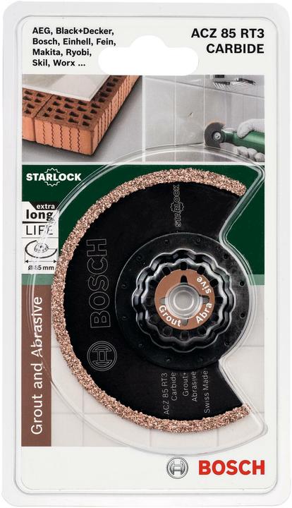 Image du produit Bosch Zubehör Bricolage PMF lame de segment ACZ 85 RT HM-RIFF