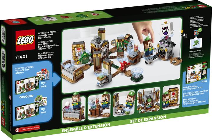 Produktbild LEGO Luigi’s Mansion: Gruseliges Versteckspiel - Erweiterungsset (71401, LEGO Super Mario)