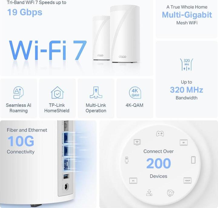 Produktbild TP-Link Deco BE85 (1-pack)