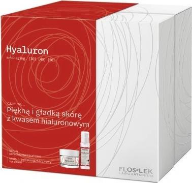 Immagine prodotto Floslek Fos-Lek, Set di siero antietà allo ialurone 30 ml + crema 50 ml (Set per la cura del viso)