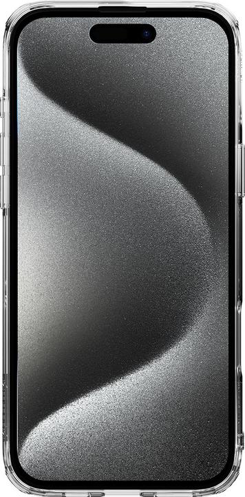 Actual product image Nillkin Nature Pro Magnetic Case with MagSafe for iPhone 16 Pro - Transparent&White (Apple iPhone 16 Pro)