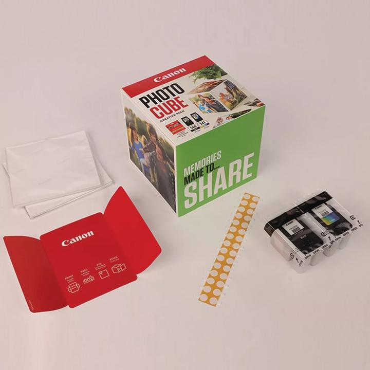 Produktbild Canon Ink/5x5 Phot Paper PP-201 40sheets+BK (M, C, Y, BK)