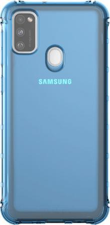 Actual product image Samsung Designed for M Cover for M307F, M215F Galaxy M30s, M21 - purple (Samsung Galaxy M21)