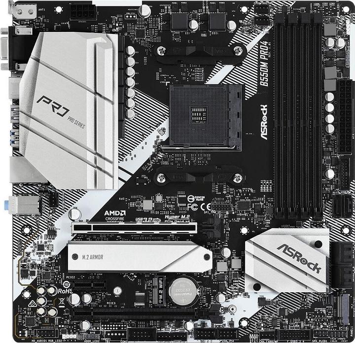 Immagine prodotto AsRock B550M Pro4 (AM4, AMD B550, mATX)