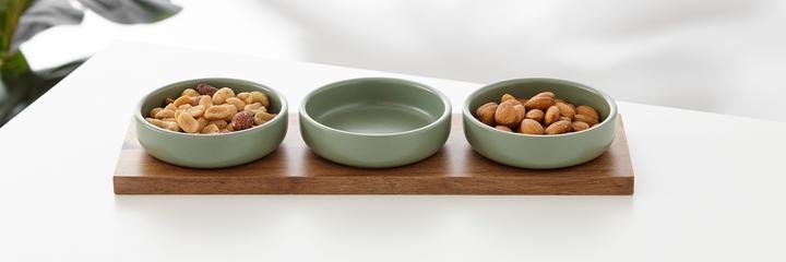 Produktbild Ladelle Schalen-Set Host 4-tlg. - Khaki (1 x)