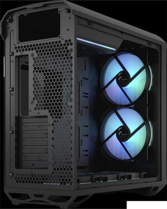 Produktbild Fractal Torrent RGB Black TG Light (mATX, ITX, ATX, E-ATX, SSI CEB, SSI EEB)