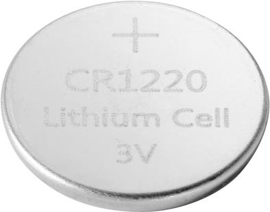 Actual product image Voltcraft LM1220 Button cell CR 1220 Lithium 40 mAh 3 V 1 pc. (1 pcs., CR1220, 40 mAh)