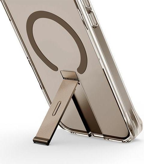 Actual product image Uniq case Eleva with Vertica Stand iPhone 16 Pro Max 6.9" gold/taupe gold (Apple iPhone 16 Pro Max)