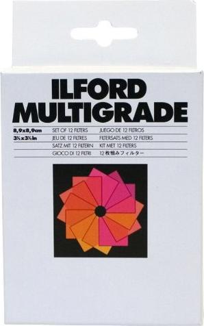 Image du produit Ilford MG Jeu de filtres en plastique 8.9x8.9cm #1762628 (89 mm, Filtre de contraste)