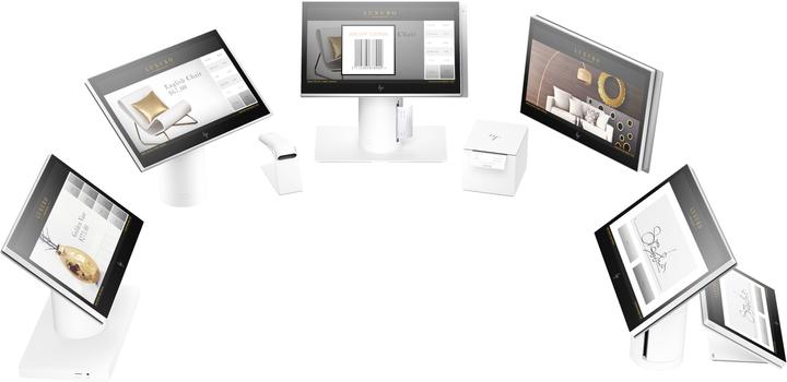 Image du produit HP ElitePOS G1 Retail System 145 - tout-en-un (solution complète) (Intel Core i5-7300U, 16 Go, 128 Go, HD Graphics 620)