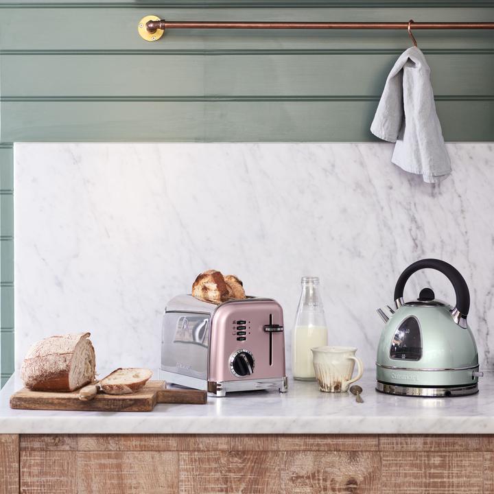 Actual product image Cuisinart Toaster CPT160PIE Pink Silver