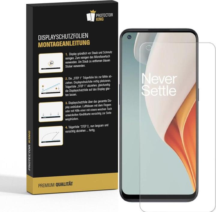 Produktbild Protectorking 6x Panzerfolie Anti-Shock matt entspiegelt (6 Stück, OnePlus Nord N100)