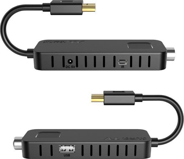 Produktbild Lasmex PS Tuner DVB-T-2 LTC TV naziemnej HD205M z pilotem programowalnym H.265, MIN (DVB-T2)