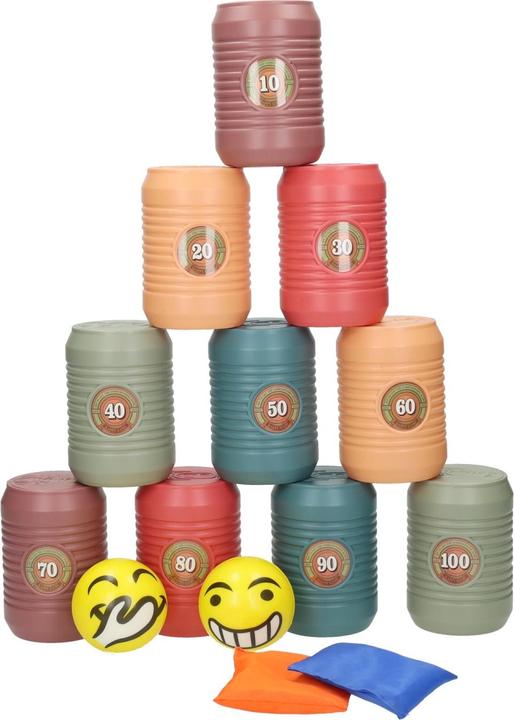 Actual product image Can throwing game, 14 pcs.