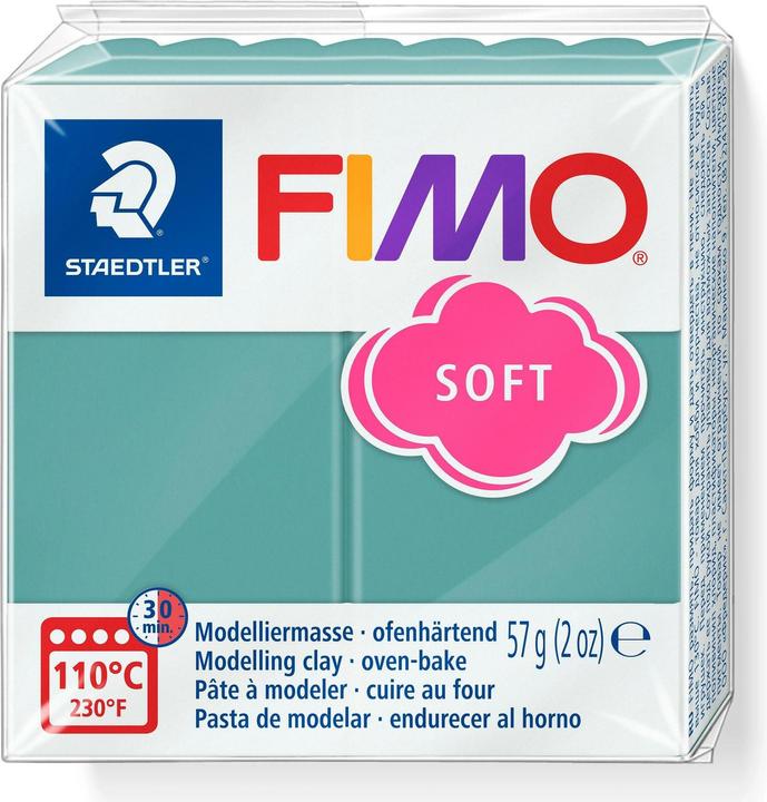 Image du produit Fimo Pâte à modeler Soft Trend Vague de mer 57gr.
