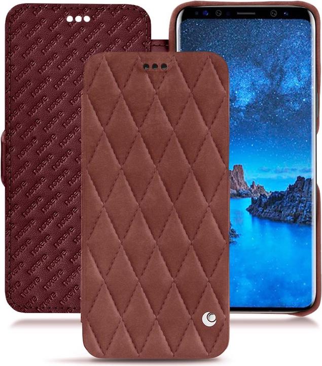 Actual product image Noreve Leather case horizontal (Samsung Galaxy S9+)