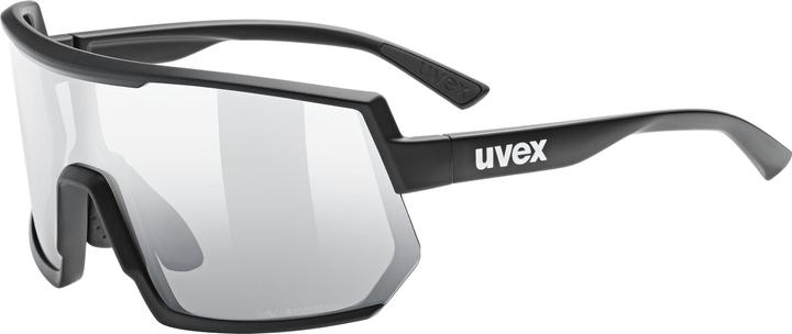 Uvex Sports Sportstyle 235 V (Schwarz matt, Variomatic Litemirror Silver)