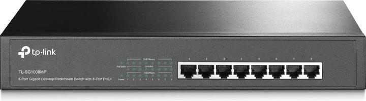 Immagine prodotto TP-Link TL-SG1008MP - Switch - non gestito - 8 x 10/100/1000 (PoE+) - desktop, montabile su rack - PoE+ ( (8 Porti)