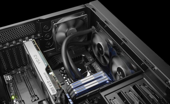 Actual product image Corsair Carbide 330R Blackout Edition (ATX, mATX, Mini-ITX, E-ATX)