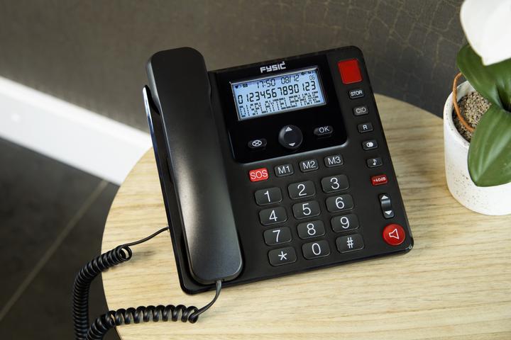 Actual product image Fysic FX-3940 Senior citizen's telephone with large clear display - Extra-luid gespreks- en belvolume