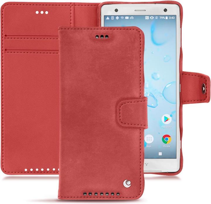 Produktbild Noreve Lederschutzhülle Wallet (Sony Xperia XZ2)