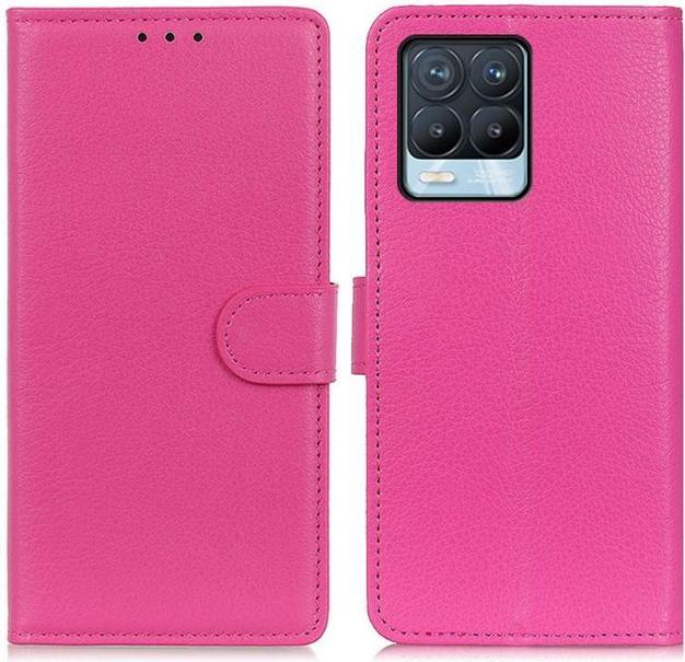 Actual product image MU Classic Litchi Leather Bookcover Series (Realme 8 Pro, realme 8)
