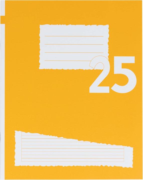 Produktbild Office Schulheft FSC A4, Liniert, Orange, 10 Stück (E5, Liniert)